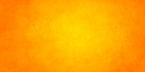 Wall Mural - orange bright sunny festive simple universal grunge background for the design of invitations, banners, cards, brochures. background with light texture