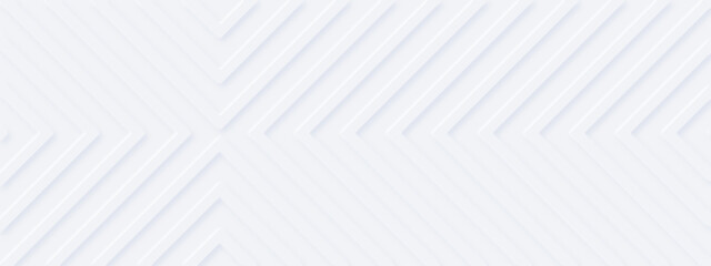 Wall Mural - abstract white geometric background with cross x right/left/up/down arrows lines. empty interior acc