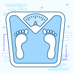 Sticker - weight scale