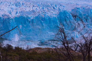  blur ice glacier