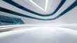 © jamesteohart - 3D rendering futuristic interior design