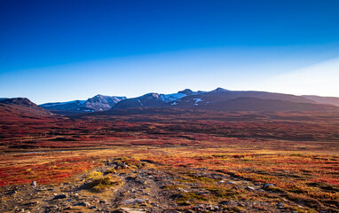 autumn in the mountains