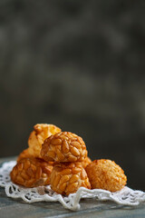 Wall Mural - panellets, typical confection of Catalonia, Spain