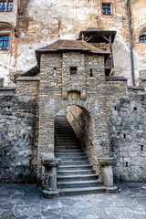 Wall Mural - Orava castle ruins, Slovakia, travel destination