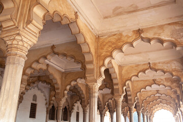 Wall Mural - Diwan-i-Am, Hall of Public Audience in Red Fort of Agra, India