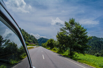 Canvas Print - carretera interamericana 