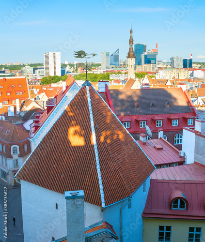 Tallinn Old Town skyline Es...
