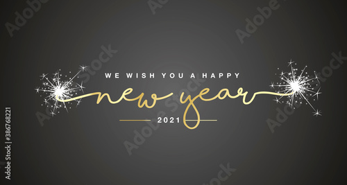 We Wish You Happy New Year 21 Handwritten Lettering Tipography Sparkle Firework Gold White Black Background Kaufen Sie Diese Vektorgrafik Und Finden Sie Ahnliche Vektorgrafiken Auf Adobe Stock Adobe Stock We Wish You Happy New Year 21 Handwritten Lettering Tipography Sparkle Firework Gold White Black Background Kaufen Sie Diese Vektorgrafik Und Finden Sie Ahnliche Vektorgrafiken Auf Adobe Stock Adobe Stock
