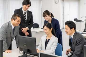 Canvas Print - ビジネス　アジア人　会議　シーン