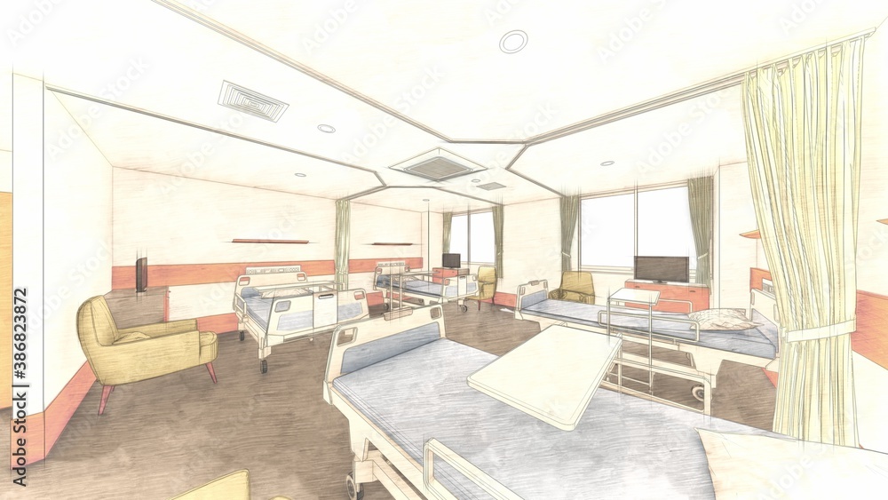 病院 病室 布団なし テーブル有り 人なし イラスト9 Do Kuchni Plakaty Ecowall24 Pl 病院 病室 布団なし テーブル有り 人なし イラスト9 Do Kuchni Plakaty Ecowall24 Pl