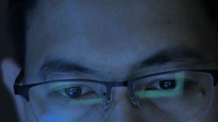 Information analytic or internet marketing or coder developer concept