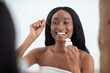 © Prostock-studio - Morning dental care after shower at home and everyday routine procedure
