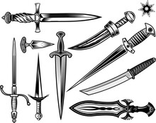 Dagger Knife  And Tactical Knives