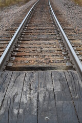 Canvas Print - Train Tracks