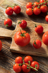 Raw Red Organic Tomatoes