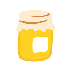 Poster - sweet honey pot isolated icon