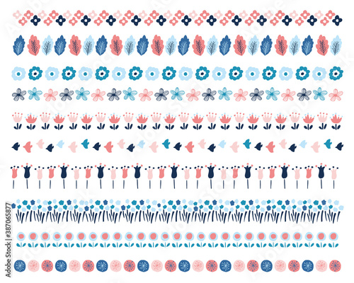 手書きの北欧風イラストライン Stock Vector Adobe Stock