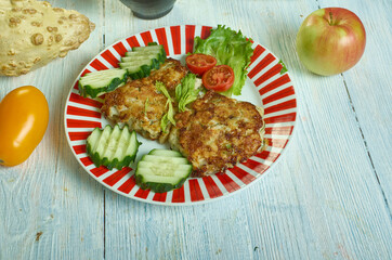 Canvas Print - Zaatar Crusted Gefilte Fish