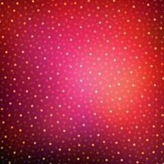 Wall Mural - Glitter polka dot pattern on red shades background. Christmas classic decorative illustration.