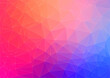 Colorful flat background with triangles