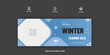 © SohagMiah01 - Winter sale banner design template