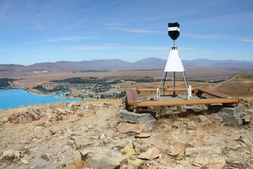 Sticker - Geodetic survey marker in New Zealand