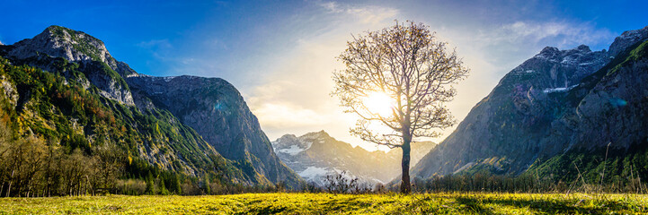 Wall Mural - famous Eng Alm in Austria