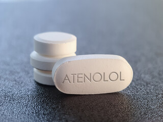 Atenolol pill to treat high blood pressure