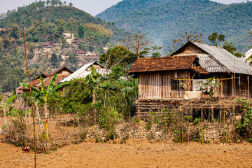 Wall Mural - From Hanoi to the Chinees border and the mountain village of Sapa in the north of Vietnam