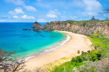 Wall Mural - Sancho Beach -  elected four times the most beautiful beach in the World - Fernando de Noronha Island - Brazil