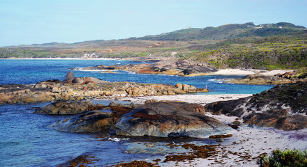 Wall Mural - Lights Beach William Bay National Park in Denmark, Western Australia.