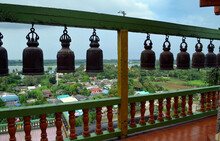 Erawan National Park, Thailand - Wat Tham Sua Balcony Bells View