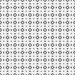© vector_master - Abstract Cross Pattern Dots Logo generative computational art illustration