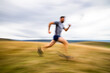 © Melinda Nagy - handsome trail runner running in nature