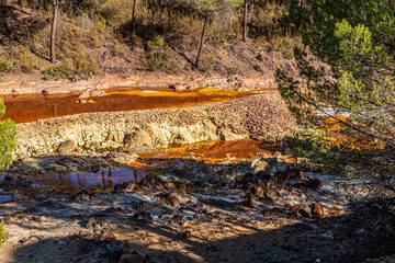 Canvas Print - riotinto mines