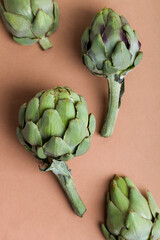 Wall Mural - Fresh artichokes