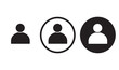 personel person icon symbol sign vector