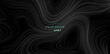 © OZZ - Glowing lines liquid dynamic flow. Trendy fluid cover design. Outline cartography landscape effect with topography relief elements. Eps10 vector illustration