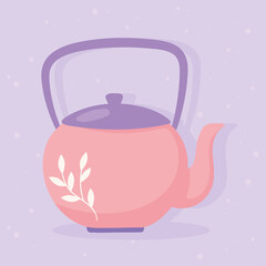 Wall Mural - tea, teapot brewed hot beverage traditional