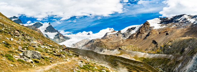 Sticker - Parnorama of the Swiss Alps near Zermatt