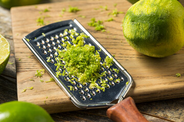 Raw Green Organic Lime Zest