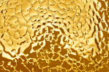 Gold Bubble Of Oil  Abstract  , Christmas Texture Background