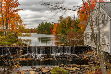 Harbor pond in Townsend
