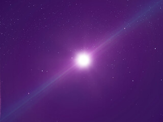 Wall Mural - universe starry sky flares bright planet cosmic blue starry sky galaxy space background template
