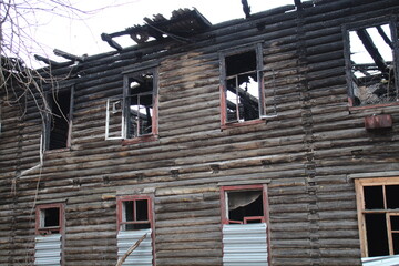 old abandoned building