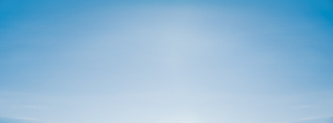 Wall Mural - wide panorama blue sky for nature blue color background