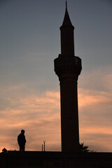 Sticker - silhouette of a mosque