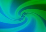 Fototapeta Do przedpokoju - Light Blue, Green vector glossy abstract background.