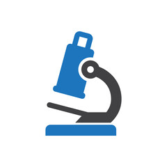 Canvas Print - Microscope icon