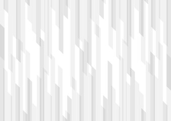 Wall Mural - Abstract white and gray geometric vertical stripes background and texture